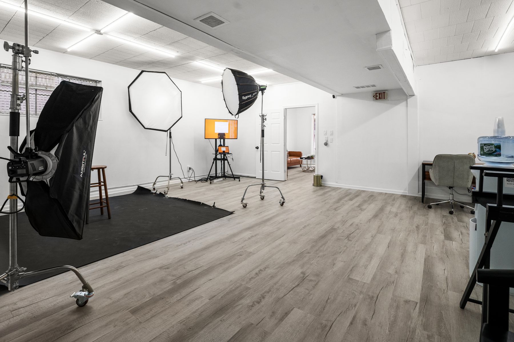 Inside Rumble Creative Studios — photography and content space
